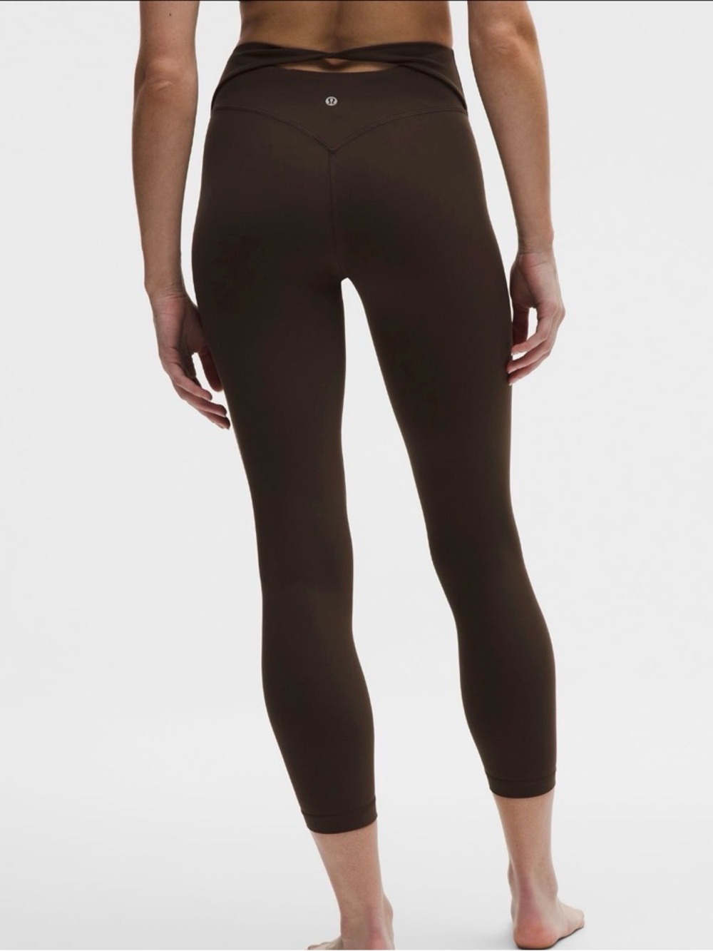 NWT Lululemon Size 8 Align No Line Twist 25” Brown Leggings